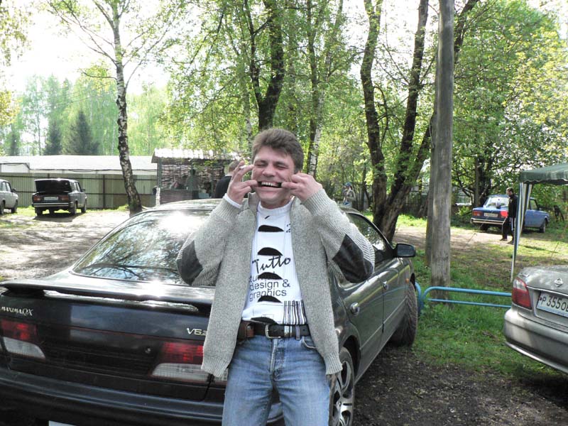 Вовка улыбается  :)