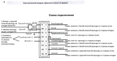 Схема подключения, отредактированная мной для подключения в Maxima A33.
