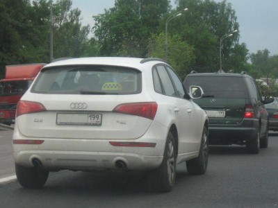 Бомбила на Audi Q5
